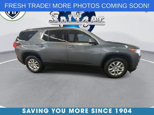 Satin Steel Metallic 2019 Chevrolet Traverse LT Leather