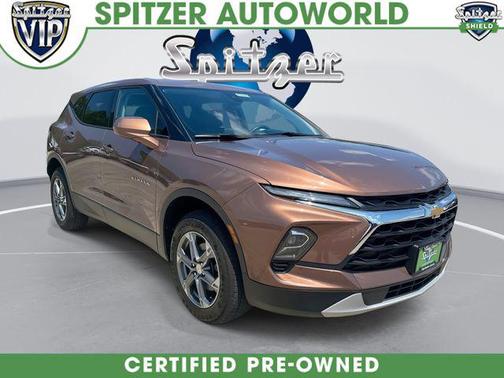 Copper Bronze Metallic 2023 Chevrolet Blazer 2LT