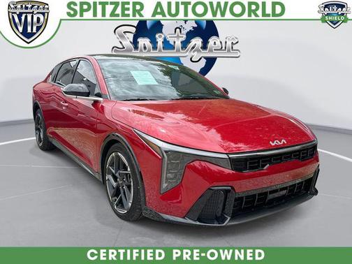 Currant Red 2025 Kia K4 GT-Line