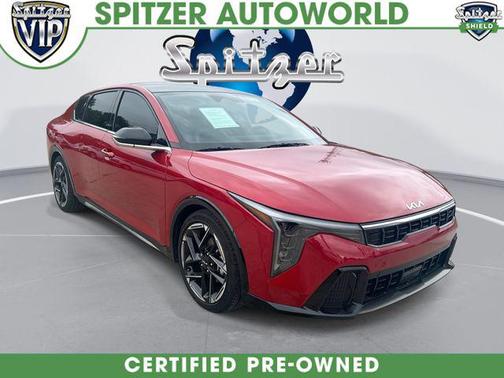 Currant Red 2025 Kia K4 GT-Line