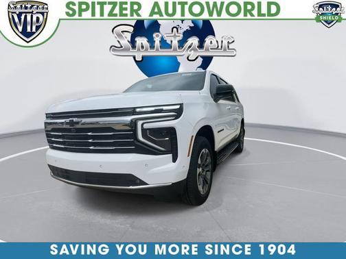 Summit White 2026 Chevrolet Suburban LT