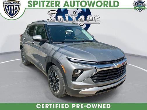 Sterling Gray Metallic 2024 Chevrolet Trailblazer LT
