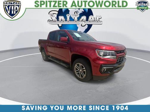 Cherry Red Tintcoat 2021 Chevrolet Colorado LT
