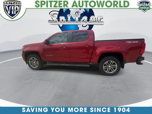 Cherry Red Tintcoat 2021 Chevrolet Colorado LT