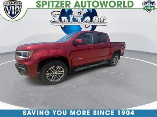 Cherry Red Tintcoat 2021 Chevrolet Colorado LT