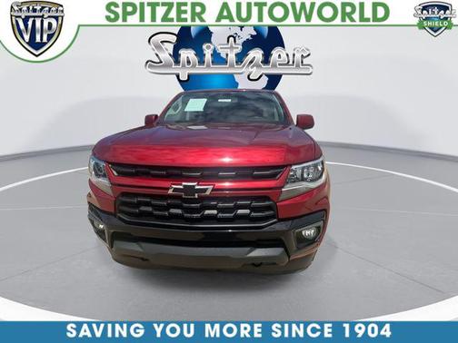 Cherry Red Tintcoat 2021 Chevrolet Colorado LT