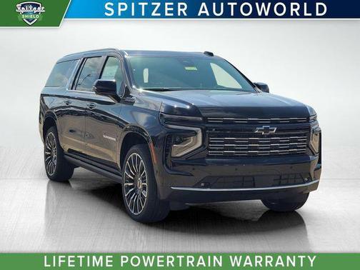 Black 2025 Chevrolet Suburban 4WD High Country