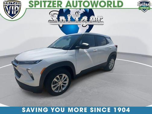 Summit White 2026 Chevrolet Trailblazer LS