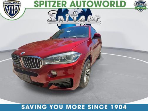 Flamenco Red Metallic 2015 BMW X6 xDrive50i
