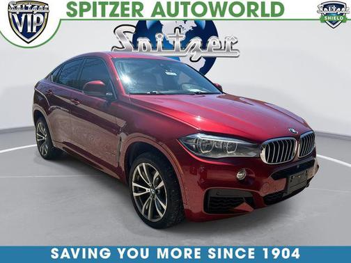 Flamenco Red Metallic 2015 BMW X6 xDrive50i