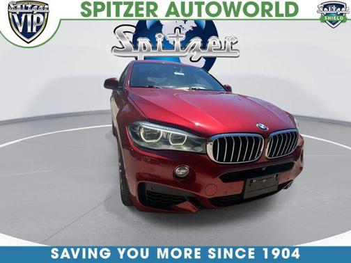 Flamenco Red Metallic 2015 BMW X6 xDrive50i