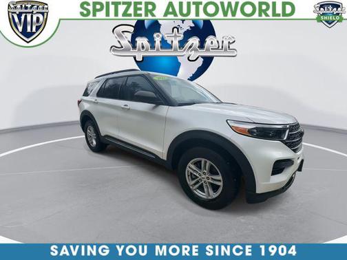 White Metallic 2023 Ford Explorer XLT