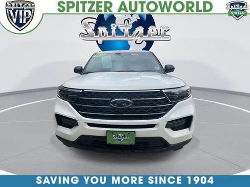 White Metallic 2023 Ford Explorer XLT