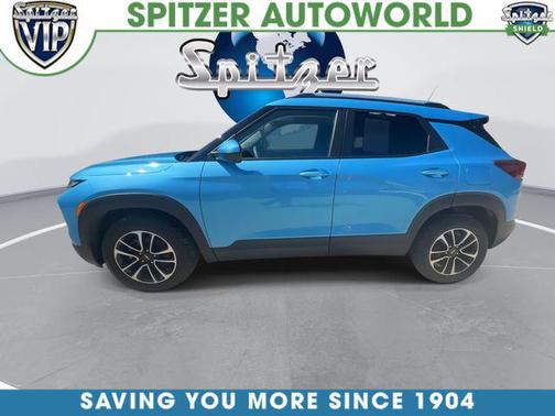 Marina Blue Metallic 2025 Chevrolet Trailblazer LT
