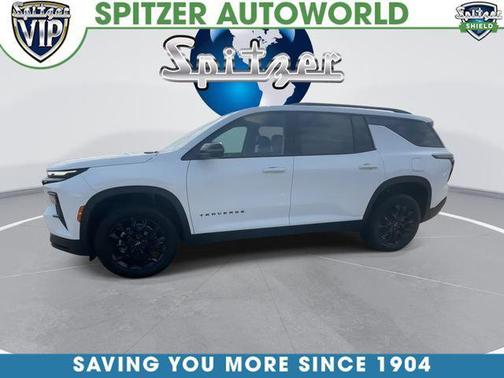 Summit White 2026 Chevrolet Traverse LT