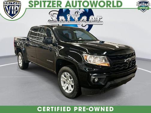 Black 2022 Chevrolet Colorado LT