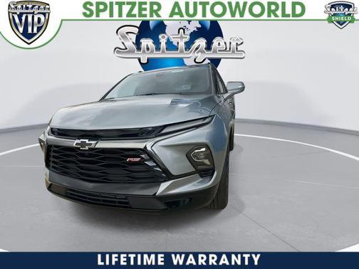 Sterling Gray Metallic 2026 Chevrolet Blazer RS