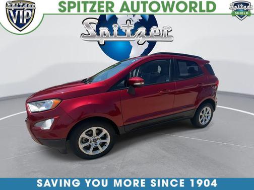 Ruby Red Metallic 2020 Ford EcoSport SE