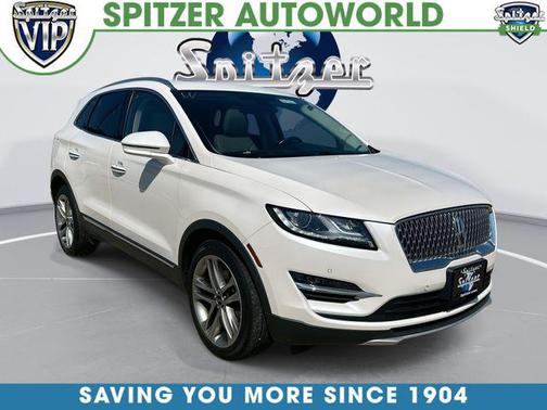 White Platinum Clearcoat Metallic 2019 Lincoln MKC Reserve