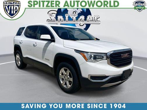 Summit White 2018 GMC Acadia SLE-1