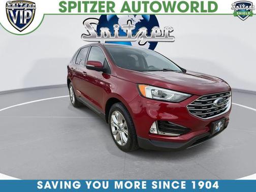 Ruby Red 2019 Ford Edge Titanium