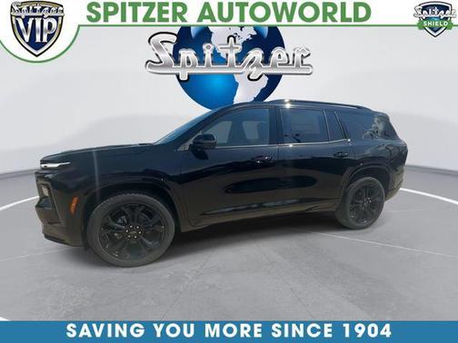 Mosaic Black Metallic 2027 Chevrolet Traverse RS