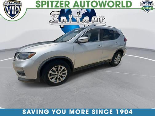Brilliant Silver Metallic 2019 Nissan Rogue SV