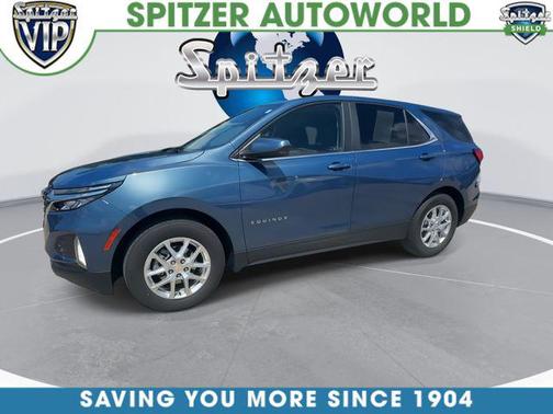 Lakeshore Blue Metallic 2024 Chevrolet Equinox 1LT