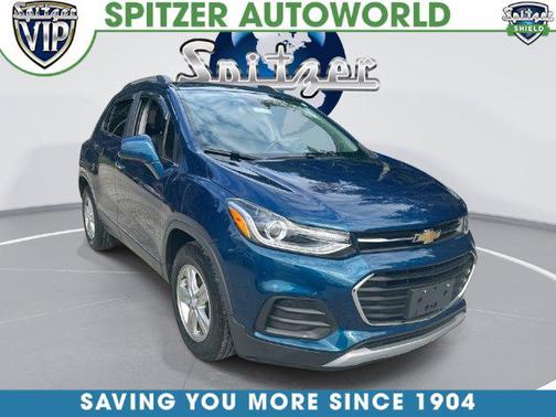 Pacific Blue Metallic 2020 Chevrolet Trax LT