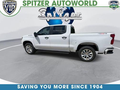 Summit White 2026 Chevrolet Silverado 1500 Custom