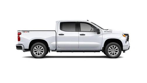 Summit White 2026 Chevrolet Silverado 1500 Custom