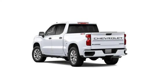 Summit White 2026 Chevrolet Silverado 1500 Custom