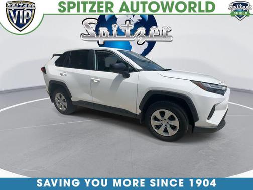 White 2025 Toyota RAV4 LE