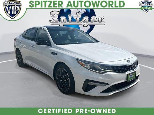 Snow White Pearl 2020 Kia Optima S