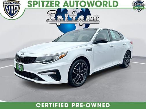 Snow White Pearl 2020 Kia Optima S