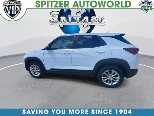 Summit White 2024 Chevrolet Trailblazer LS