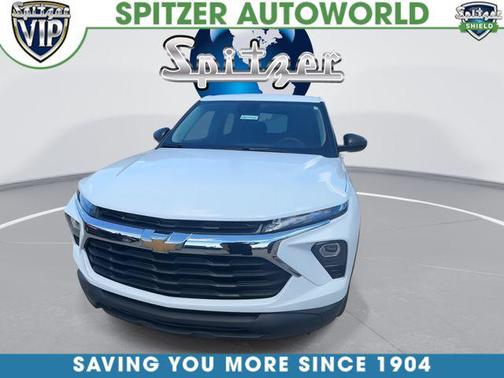 Summit White 2024 Chevrolet Trailblazer LS