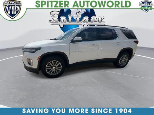 Summit White 2023 Chevrolet Traverse LT Cloth