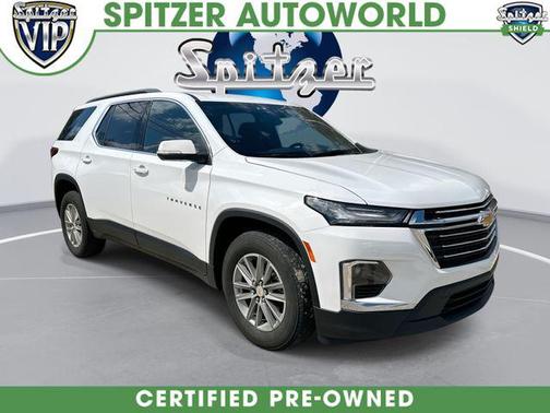 Summit White 2023 Chevrolet Traverse LT Cloth