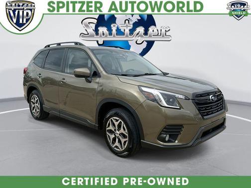 Autumn Green Metallic 2023 Subaru Forester Premium