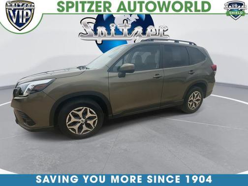 Autumn Green Metallic 2023 Subaru Forester Premium