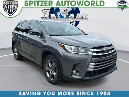 Predawn Gray Mica 2018 Toyota Highlander Limited Platinum