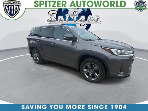Predawn Gray Mica 2018 Toyota Highlander Limited Platinum