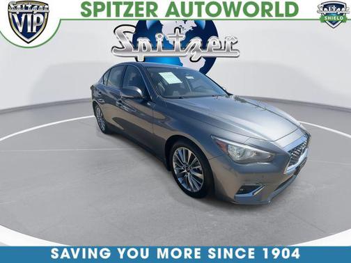 Graphite Shadow 2023 INFINITI Q50 3.0t LUXE