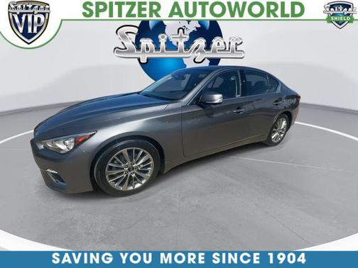 Graphite Shadow 2023 INFINITI Q50 3.0t LUXE
