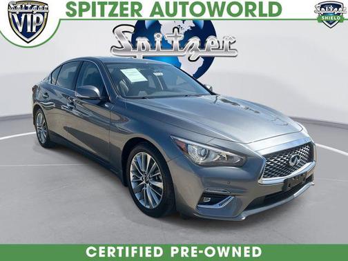 Graphite Shadow 2023 INFINITI Q50 3.0t LUXE