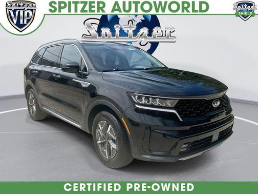 Aurora Black 2021 Kia Sorento Hybrid EX