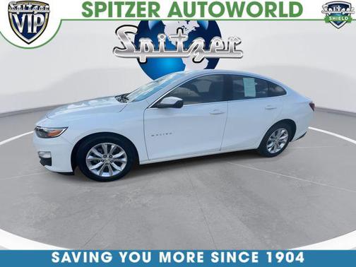 Summit White 2021 Chevrolet Malibu FWD LT