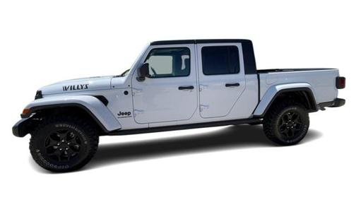 Bright White Clearcoat 2021 Jeep Gladiator Willys 4x4