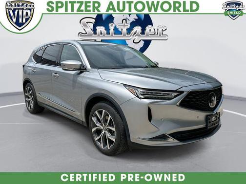 Silver 2023 Acura MDX Technology Package